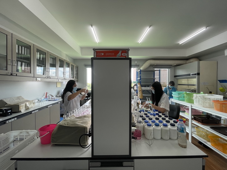 ห้องปฎิบัติการวิเคราะห์ (ห้อง Lab)